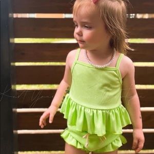 Lime Green Lounge Set